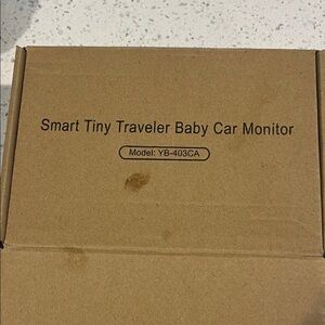 Smart Tiny Traveler Baby Car Monitor